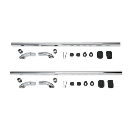Putco 15-C F150 5.5FT BED LOCKER SIDE RAILS - STAINLESS STEEL 89864